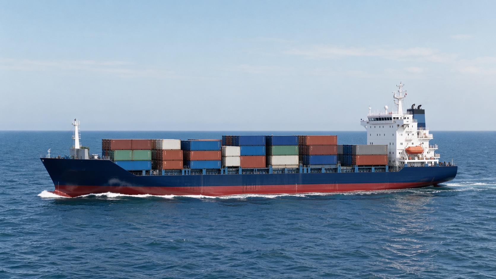 1,056 TEU container feeder