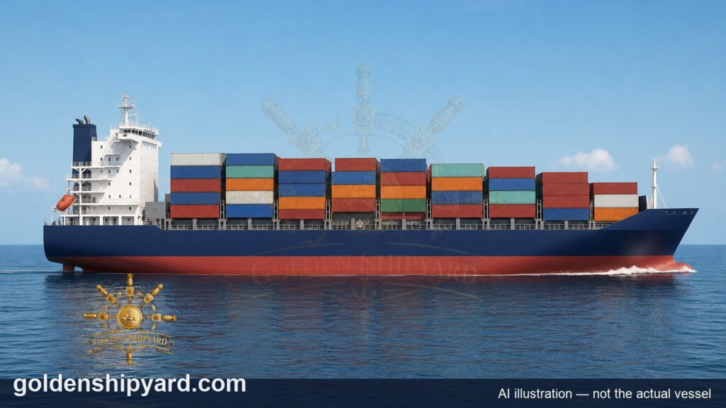 1,500 TEU Container Vessel (2025) — In Stock