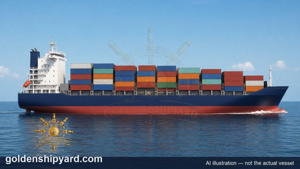 1,500 TEU Container Vessel (2025) — In Stock