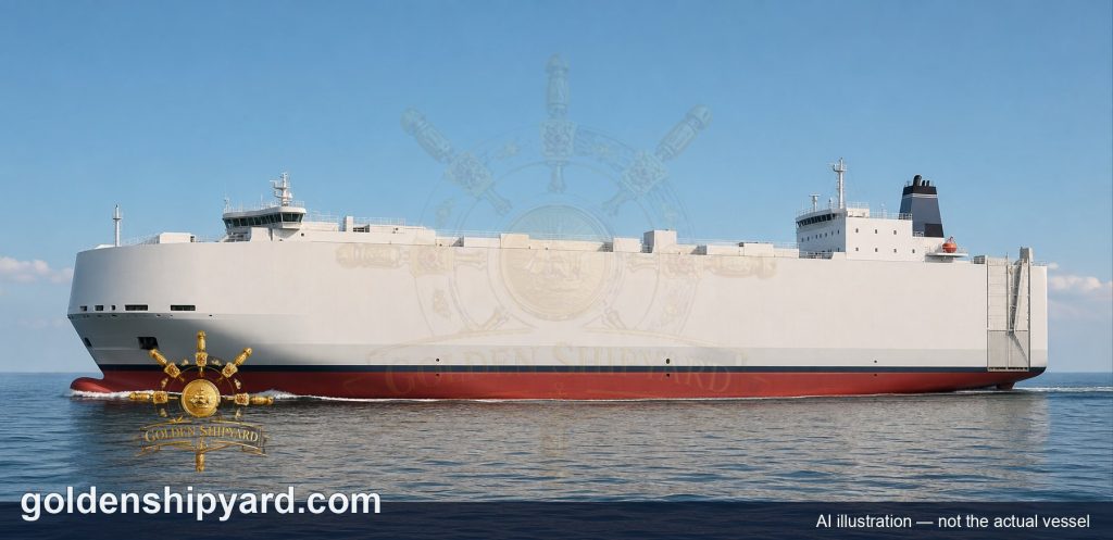 12,900 DWT RoRo / General Cargo Vessel (2023) — In Stock